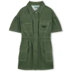 Sale KENZO KIDS Robe saharienne en coton NSX