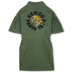 Sale KENZO KIDS Robe saharienne en coton NSX