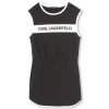 Sale KARL LAGERFELD KIDS Robe sans manche à poches BLACK