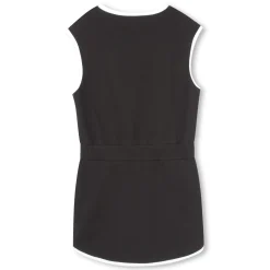 Sale KARL LAGERFELD KIDS Robe sans manche à poches BLACK