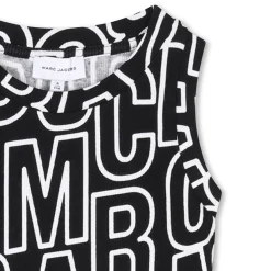 Fashion MARC JACOBS Robe sans manche côtelée BLACK