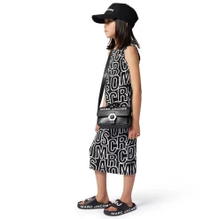 Fashion MARC JACOBS Robe sans manche côtelée BLACK