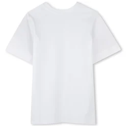 Online LANVIN Robe T-shirt à manches courtes BLANC