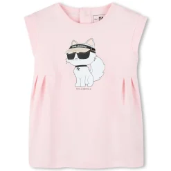 New KARL LAGERFELD KIDS Robe évasée avec illustration ROSEE