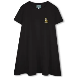 New KENZO KIDS Robe évasée badge brodé SLATE