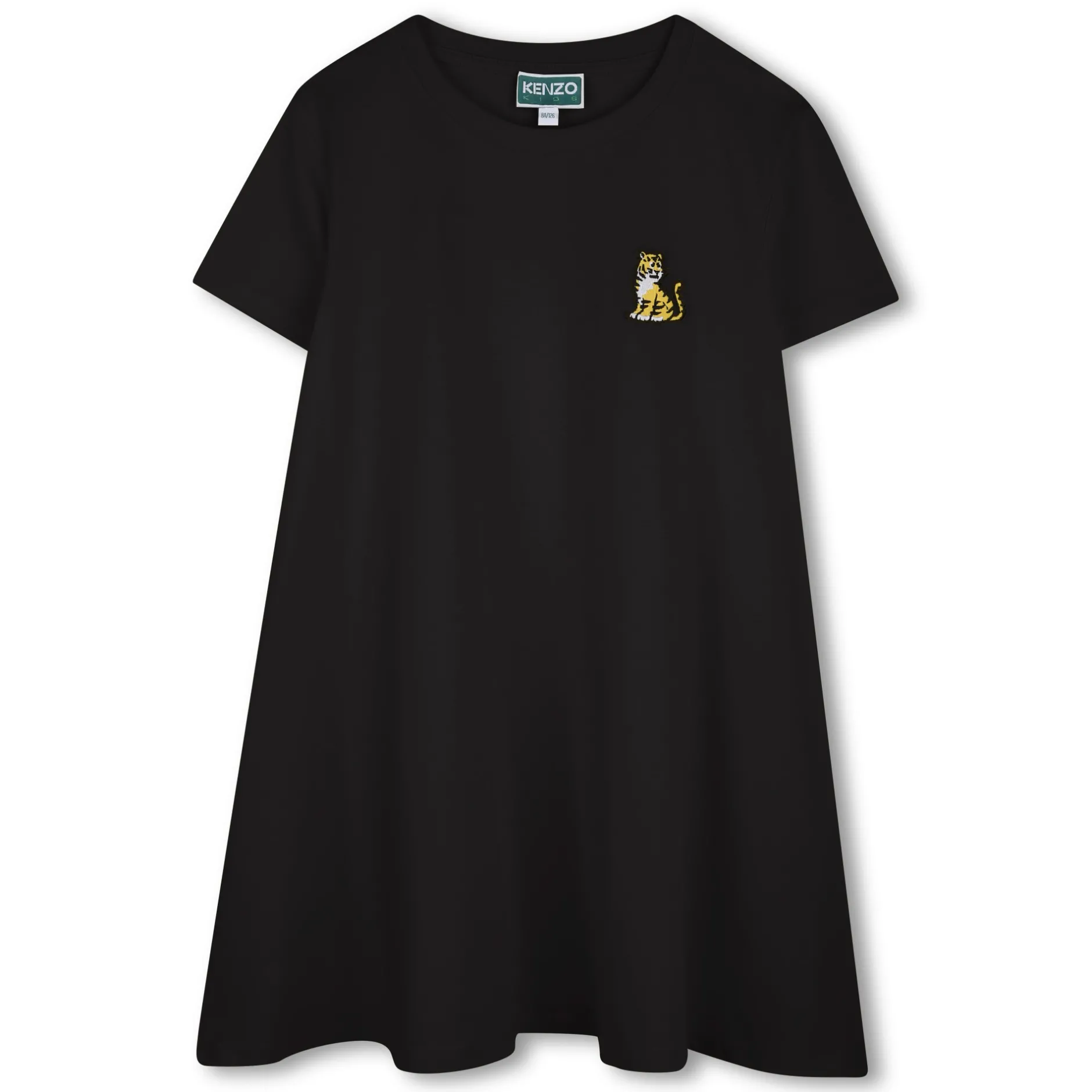 New KENZO KIDS Robe évasée badge brodé SLATE
