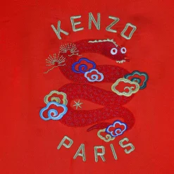Sale KENZO KIDS Robe évasée manches bouffantes PIMENT
