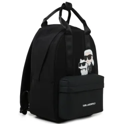 Online KARL LAGERFELD KIDS Sac à dos avec badge fantaisie BLACK