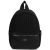 Discount DKNY Sac à dos avec dos rembourré BLACK