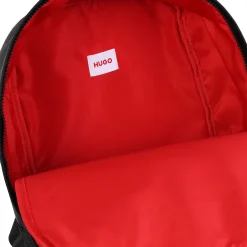 Clearance HUGO Sac à dos siglé BLACK
