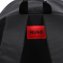 Clearance HUGO Sac à dos siglé BLACK