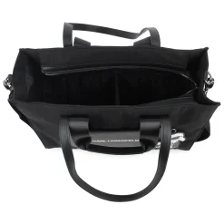 Clearance KARL LAGERFELD KIDS Sac à langer avec badge BLACK