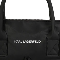 Sale KARL LAGERFELD KIDS Sac à langer avec imprimé BLACK