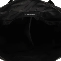 Sale KARL LAGERFELD KIDS Sac à langer avec imprimé BLACK