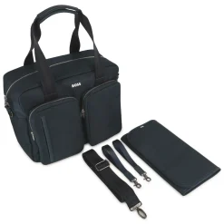 Fashion BOSS Sac à langer zippé BLEU CARGO