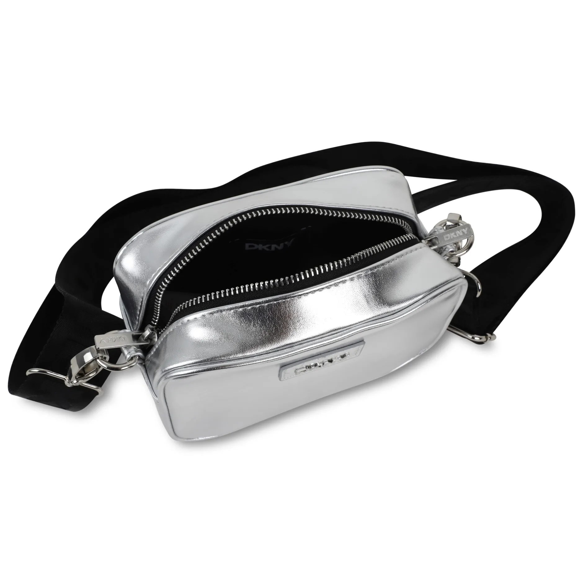 Best DKNY Sac à main en toile enduite SILVER