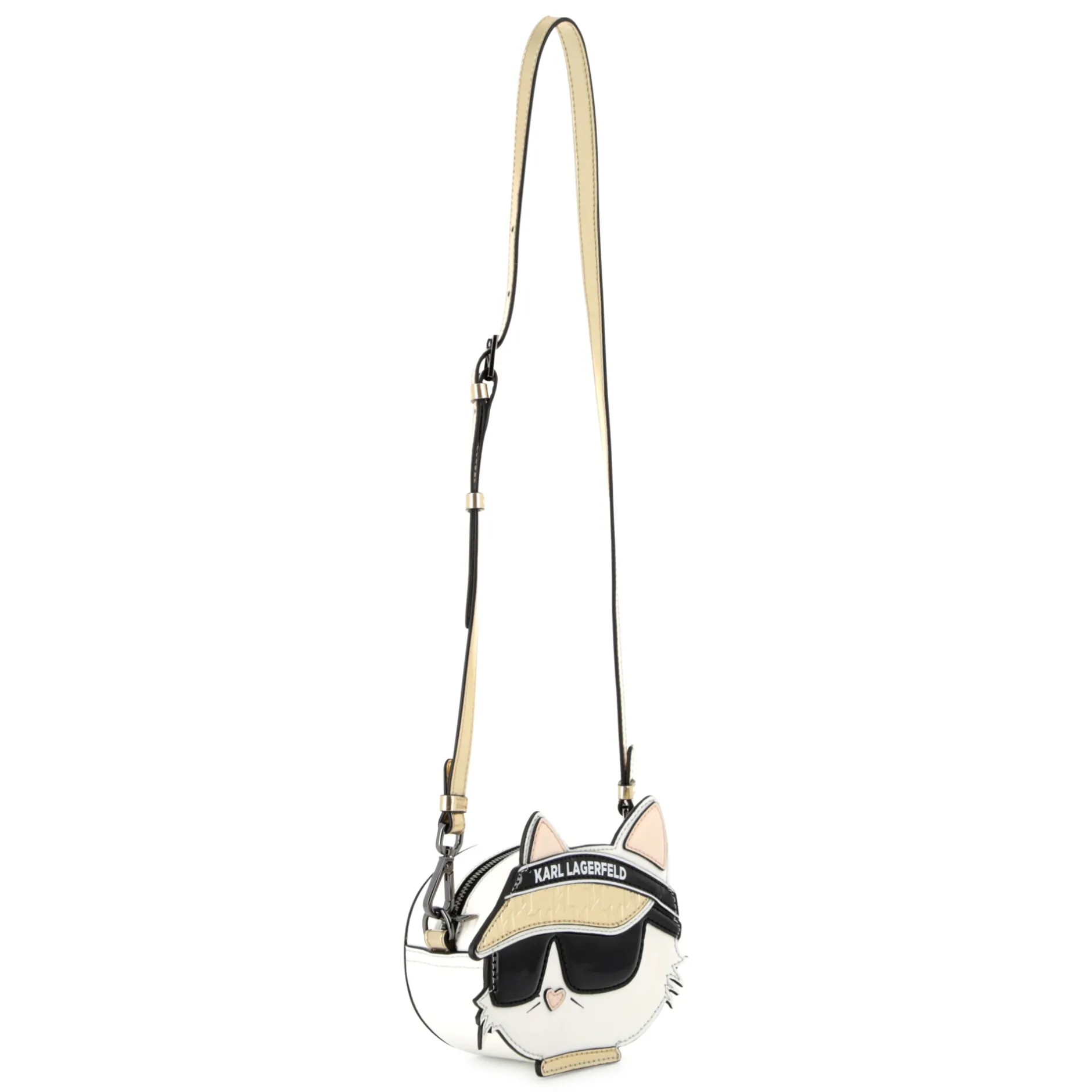 Clearance KARL LAGERFELD KIDS Sac à main en toile enduite GOLDEN