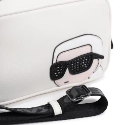 Best KARL LAGERFELD KIDS Sac à main réglable avec badge CHALK