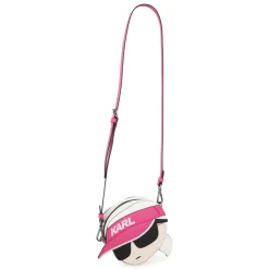 Hot KARL LAGERFELD KIDS Sac à main zippé ajustable ROSE TAGADA