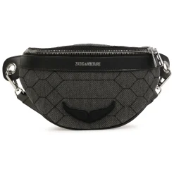 Online ZADIG & VOLTAIRE Sac banane avec anse amovible BLACK