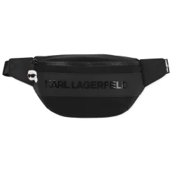 Discount KARL LAGERFELD KIDS Sac banane avec badge KARL BLACK