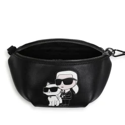 New KARL LAGERFELD KIDS Sac banane et porte-monnaie BLACK