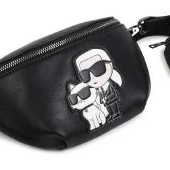 New KARL LAGERFELD KIDS Sac banane et porte-monnaie BLACK
