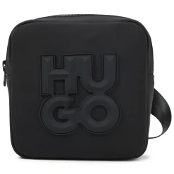 New HUGO Sac besace zippé BLACK