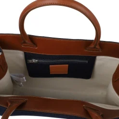 Sale LANVIN Sac cabas avec bandoulière RINSE WASH