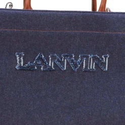 Sale LANVIN Sac cabas avec bandoulière RINSE WASH