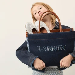 Sale LANVIN Sac cabas avec bandoulière RINSE WASH