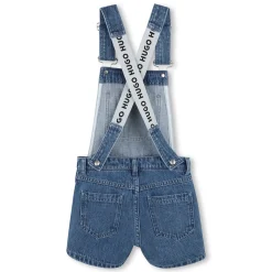 Hot HUGO Salopette short en jean DENIM BLUE