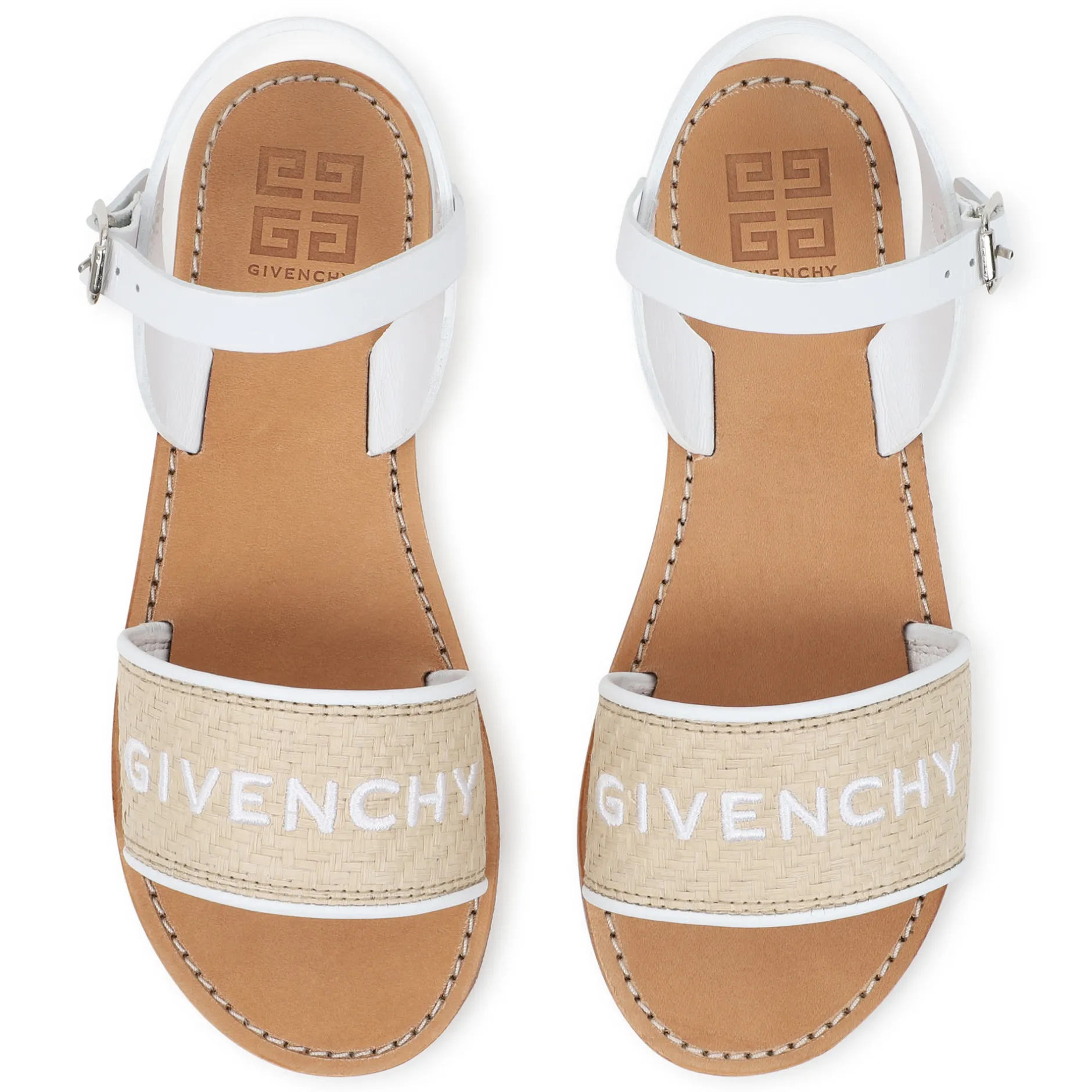 Fashion GIVENCHY Sandales à boucle BLANC