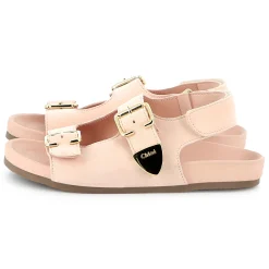 Best CHLOE Sandales à boucles ROSE POUDRIER
