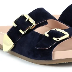 Discount CHLOE Sandales à boucles BLEU AMIRAL