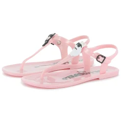 Sale KARL LAGERFELD KIDS Sandales à boucles avec badge POMEGRANATE