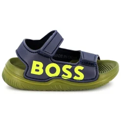 Fashion BOSS Sandales à fermeture par bandes auto aggripantes BLEU CARGO