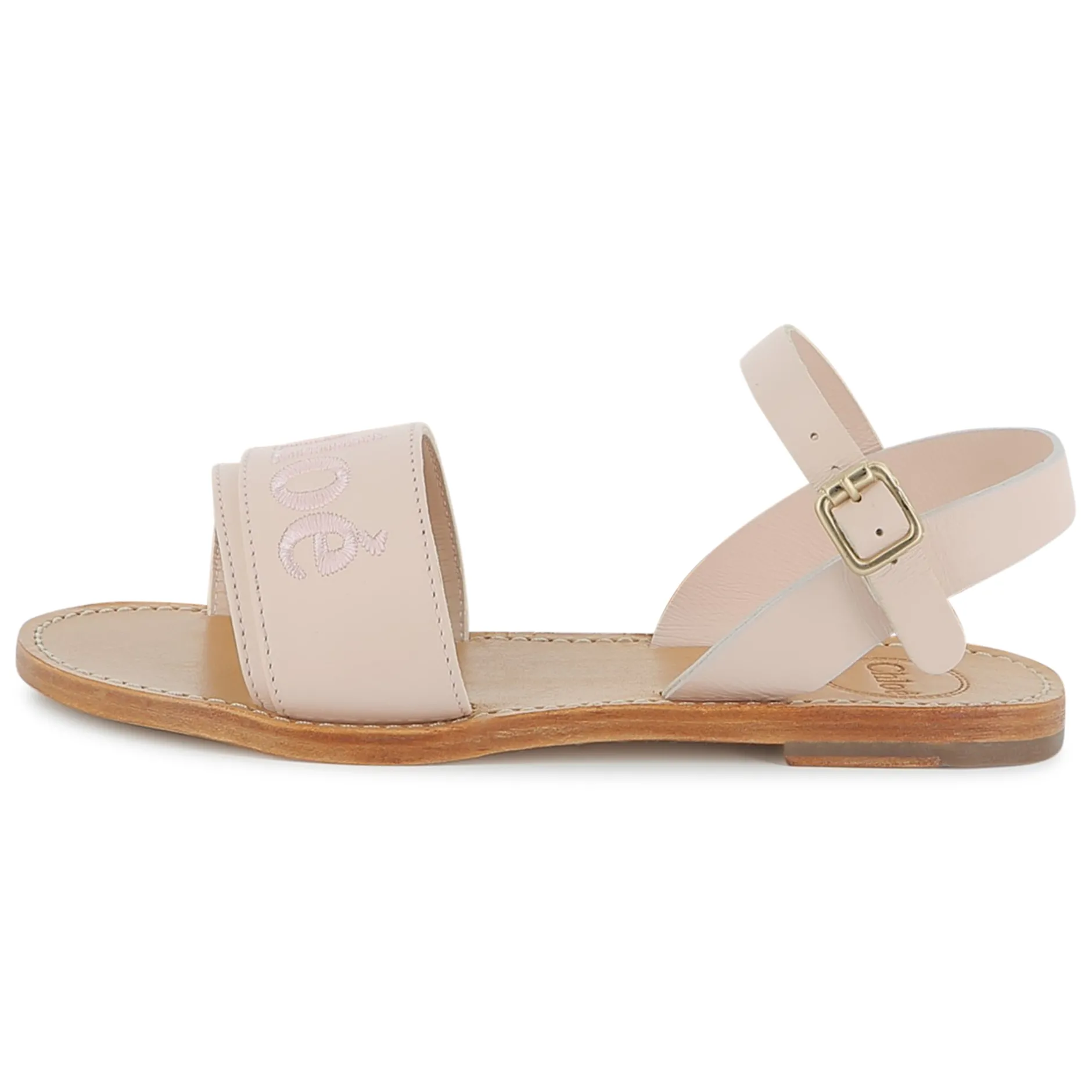 Best CHLOE Sandales avec boucle ROSE POUDRIER