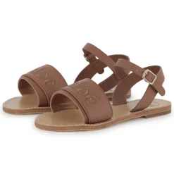 Best CHLOE Sandales avec boucle MARRON FONCE