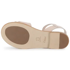 Best CHLOE Sandales avec boucle ROSE POUDRIER