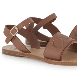 Best CHLOE Sandales avec boucle MARRON FONCE