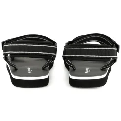 Outlet KARL LAGERFELD KIDS Sandales avec fermeture par bandes auto aggripante BLACK