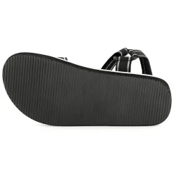 Outlet KARL LAGERFELD KIDS Sandales avec fermeture par bandes auto aggripante BLACK