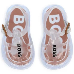 Outlet BOSS Sandales de plage avec boucle TRANSPARENT