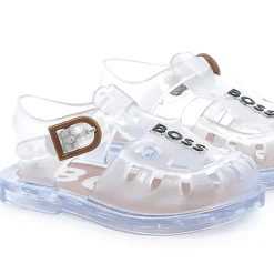 Outlet BOSS Sandales de plage avec boucle TRANSPARENT