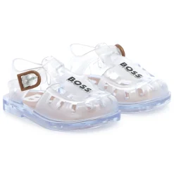 Outlet BOSS Sandales de plage avec boucle TRANSPARENT