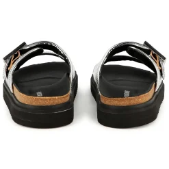 Discount ZADIG & VOLTAIRE Sandales en cuir à boucle SILVER