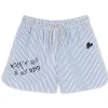 New ZADIG & VOLTAIRE Short à rayures BLEU OZONE