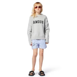 New ZADIG & VOLTAIRE Short à rayures BLEU OZONE