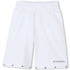 Online GIVENCHY Short avec broderies étoiles BLANC